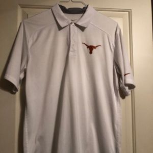 Texas Nike dri fit golf shirt